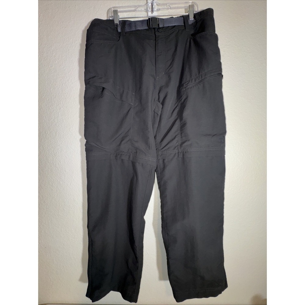 The North Face Mens Paramount Peak II Convertible Pants Shorts Gray XL Hiking